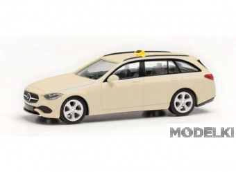1:87 MERCEDES-BENZ C-Klasse Combi Taxi, cream - 097475