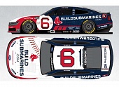 1:64 Ford Mustang #6 Brad Keselowski *BuildSubmarines.com/Red Sox* white/red/blue 2025 - CX62561SOXBW