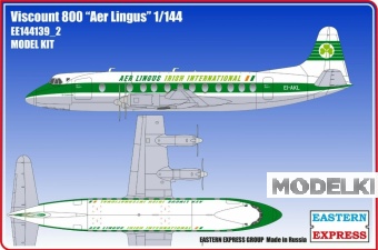 1:144 Сборная модель Самолёт Viscount 800 Aer Lingus - 144139-2