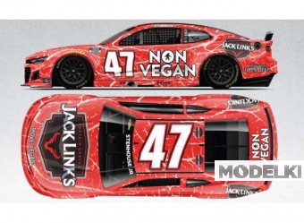 1:64 Chevrolet #47 Ricky Stenhouse Jr. *JAck Link`s Non Vegan*, white/blue 2025 - C472561JLVRT