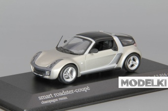 1:43 SMART Roadster Coupe (2003), grey met - 400032121