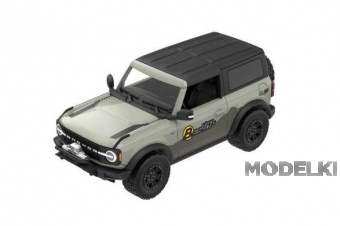 1:64 Ford Bronco 2-Door Bestop 2021, grey - 30609