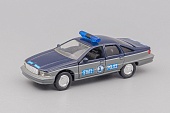 1:43 (Б/У) CHEVROLET Caprice (1990) Virginia State Police, blue / grey - RC110