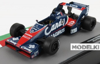1:43 TOLEMAN F1 Tg183b №36 Season (1983) Bruno Giacomelli, Blue Red - F1151IT