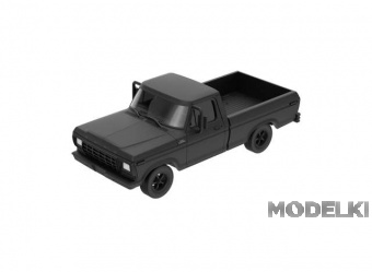 1:64 FORD F-100 Custom Pickup, matte black 1979 - 30612