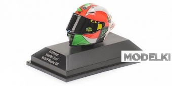 1:8 AGV HELMET - VALENTINO ROSSI - MOTOGP MUGELLO 2018 - 399180086