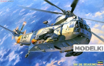 1:48 Сборная модель SIKORSKY Sh-3h Seaking Helicopter Military 1963 - 07201