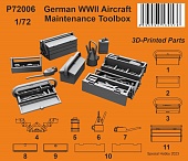 1:72 German WWII Aircraft Maintenance Toolbox - P72006