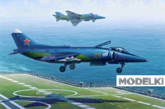 1:48 Сборная модель Самолет Yak-38/Yak-38M Forger A - 80362