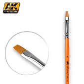 FLAT BRUSH 4 SYNTHETIC (плоская синтетическая кисть) - AK-610
