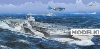 1:350 Сборная модель Корабль Американский авианосец CV-4 'Рейнджер' - 05629