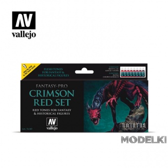 Набор Fantasy - Pro Crimson Red (8 цв. х 17 мл.) - 74103