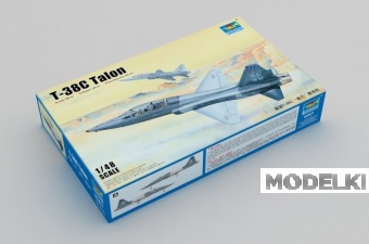 1:48 Сборная модель Американский учебный самолет T-38C Talon - 02877
