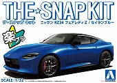 1:32 Сборная модель Nissan Fairlady Z RZ34 (Seiran Blue) - 06261