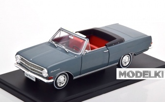 1:24 OPEL Rekord A (1964), dunkelgrau - OPEL-24015