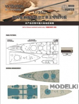 1:350 HMS Prince Of Wales - W35094