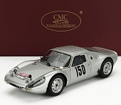 1:18 PORSCHE 904 Carrera Gts Ch.904-006 №150 2nd Rally Montecarlo (1965) Eugen Boehringer - Rolf Wutherich, Silver - M-231