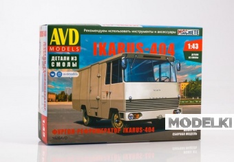 1:43 Сборная модель Фургон-рефрижератор IKARUS-404 - 1526AVD