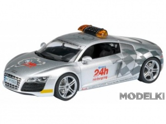 1:43 AUDI R8 V10 Fuhrungsfahrzeug I 24h Nurburgring (2009), silver - 04768