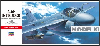 1:72 Сборная модель Американский штурмовик Grumman A-6E Intruder - 00338