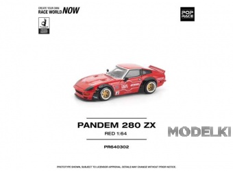 1:64 DATSUN Pandem 280 ZX, red - PR640302