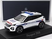 1:43 PEUGEOT 2008 Police Municipale (2024), White - 472876