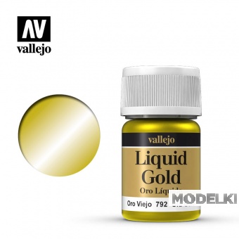 Краска металлическая лаковая Золото антично./Old gold - 70792