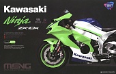 1:9 Сборная модель Kawasaki Ninja ZX-10R Pre-Coloured Edition - MT-007s
