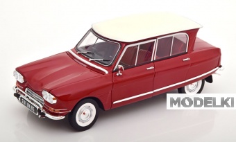 1:18 CITROEN Ami 6 (1968), dunkelrot/beige - 181602
