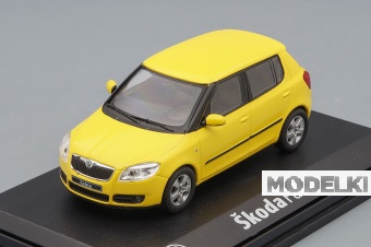 1:43 SKODA Fabia 2, sprint yellow - 008GE