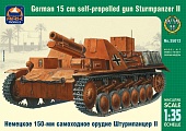 1:35 Сборная модель Немецкая САУ 15 cm s.I.G.33B Sfl Sturmpanzer II - 35012