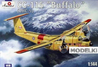1:144 Сборная модель Канадский самолет de Havilland Canada Cc-115 Buffalo - 1418