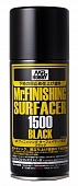 Грунтовка в баллоне Mr.FINISHING SURFACER 1500 BLACK 170мл - B-526