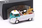 1:43 VOLKSWAGEN T1 Pick-up Tow truck, blue / white - 13459-1