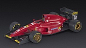 1:18 FERRARI F1 412 T1 №28 3rd Monaco GP Gerard Berger (1994), red / black - GP195B