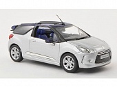 1:43 CITROËN DS3 Cabriolet 2013, серый/синий - 155289