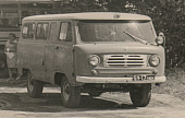1:43 UAZ-450A - г. Ленинград - 1965 г. Кофе с молоком (пассажирская) - 145024