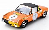 1:18 PORSCHE 914/6 №1 Winner Marathon De La Route (1970) Helmut Marko - Gerald Larousse - Claude Haldi - 18S1232