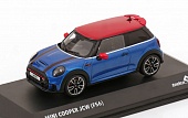 1:43 MINI Cooper F56 John Cooper Works (2023), blue metallic /red - S4315003