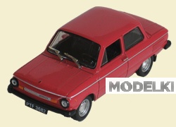 1:43 ZAZ 968M, Kultowe Auta 122, red - kul122