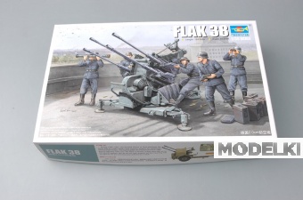 1:35 Сборная модель Немецкая зенитная установка 2.0cm FLAK 38 - 02309