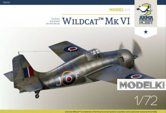 1:72 Сборная модель Набор для модели Wildcat ™ Mk VI - AH70032