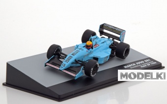 1:43 MARCH Judd 881 GP Italy Gugelmin #15 1988, blue - 81465