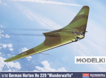 1:72 Сборная модель Horten Ho 229 'Wunderwaffe' - 12583