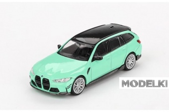 1:64 BMW M3 Touring (G81) (2022), light green - MGT00897-BL