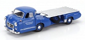 1:43 MERCEDES-BENZ Truck Racing Car Transporter Rennabteilung (1955), Blue Silver - MY8ALA0001