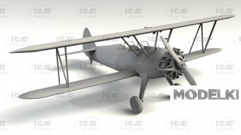 1:32 Сборная модель Stearman PT-13/N2S-5 Kaydet, Американский учебный самолет - 32052