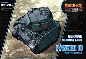 Сборная модель Немецкий средний танк panzer III (карикатура, сборка без клея, для детей) - WWT-005
