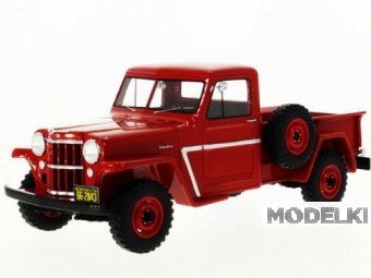 1:18 JEEP WILLYS Pick-Up 4x4 (1954), red - 18267