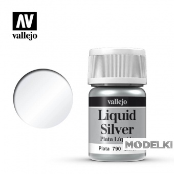 Краска металлическая лаковая Серебро/Silver - 70790